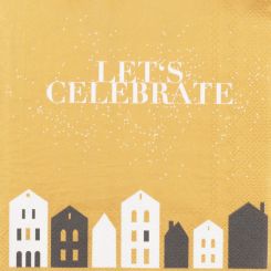 Räder Dining Servietten 33x33 cm Let's celebrate 20 Stk. 
