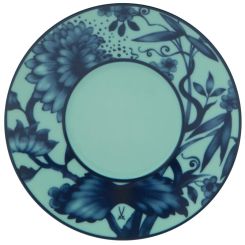 Meissen Espressountertasse, Form No 41 , The Original , Seladon, Ø 12 Cm 
