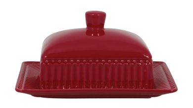 Greengate Butterdose Alice claret red medium 
