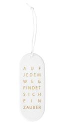 Räder Sternbilder Anhänger Auf jedem Weg 9x3,5cm 