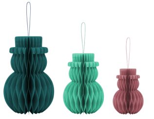 Remember Baumschmuck Schneemänner 3er-Set 