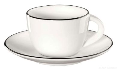 ASA Selection Ligne Noire Espressotasse mit Untere 0,07 L 
