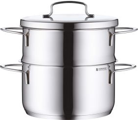 WMF Mini Gemüsedämpfer 16 cm mit Deckel und Einsatz 