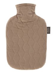 Fashy Wärmflasche 2,0l Bezug gesteppt beige 