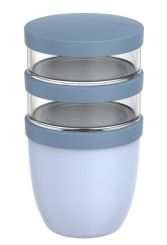 Mepal Lunchpot Ellipse 3tlg. 500 ml + 2x200 ml Nordic Blue 