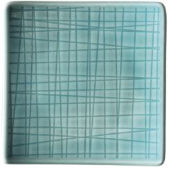 Rosenthal Mesh Aqua Teller Quadratisch 9 cm Flach 