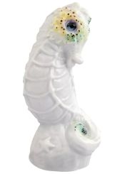 Meissen Seepferd Bunt Staffiert Leicht H 6 cm 