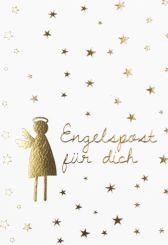 Räder Weihnachtskarte Engelspost 