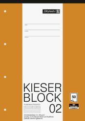 Brunnen Kieserblock A4 Lineatur 2 50 Blatt 