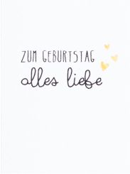Räder Minikarte Zum Geburtstag Alles Liebe 