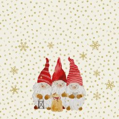 Paperproducts Servietten 33x33 cm Stars & Snowflakes 