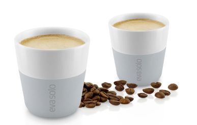 Eva Trio Espresso-Becher 2 Stk. 80 ml marble grey 