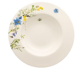 Rosenthal Brillance Fleurs des Alpes Suppenteller 23 cm Fahne 