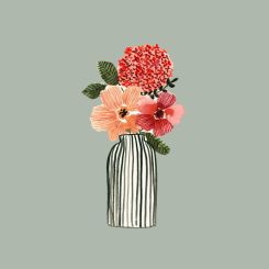 Paperproducts Servietten 33x33 cm Flores 