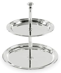 Edzard Etagere Faden H 22 cm standardversilbert 