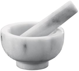 Küchenprofi Mörser Marmor 9 cm 