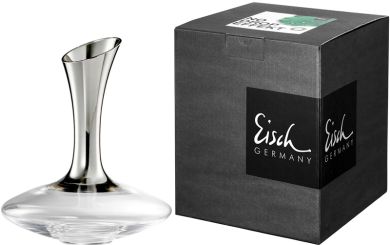 Eisch No Drop Dekantierkaraffe 749/1.6 ND platin im Geschenkk. Dekantierkaraffen 
