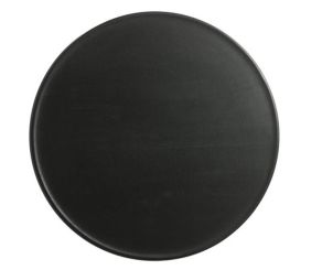 Gift Company Bento Tablett L Mangoholz rund schwarz 