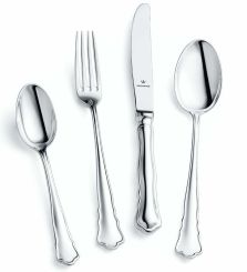 Wilkens 4-Tlg. Kinderbesteck Classic Collection Schwedisch Faden 