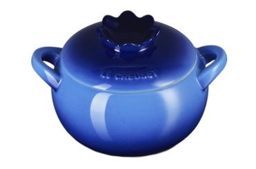 Le Creuset Mini-Cocotte 480 ml Azure aus Steinzeug Poterie 