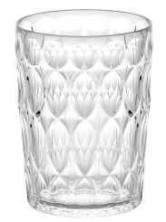 Guzzini Trinkglas hoch Dekor 1 Vanity Clear 