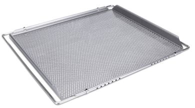 Städter Herdbackblech mit Lochung 40x35 cm Silber 