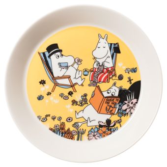 Arabia Moomin Teller 19cm Family Time 