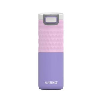 Kambukka Trinkbecher 500 ml Etna Grip Pale Purple Edelstahl 