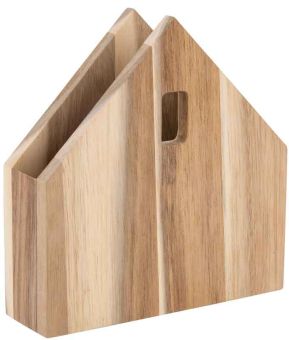 Räder Dining Serviettenhaus klein Akazie 16x15,5x4 cm 