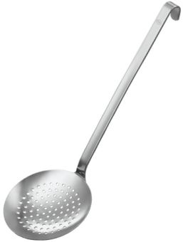 Rösle Haken Schaumlöffel flach grob gelocht 10 cm 