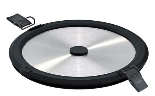 Rösle Edelstahldeckel FLEXX 2GO 0,8 L Rund Mit Clips 