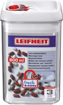 Leifheit Vorratsbehälter Fresh&Easy 800 ml eckig 