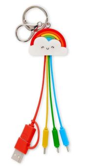 Legami Mehrfach-Ladekabel Link Up Rainbow 