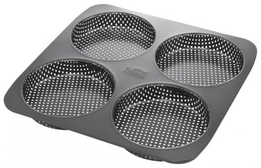 Birkmann Burger Brötchen Laib und Seele 4-fach 28x28x2,8 cm Ø 12 cm 