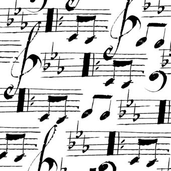 Paperproducts Design Servietten 33x33 cm Musique 