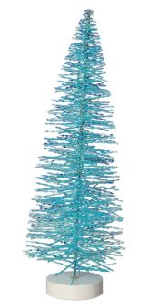Gift Company Seoul Glitzerbaum M H30cm türkis 