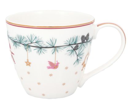 Greengate Henkelbecher Juana white 
