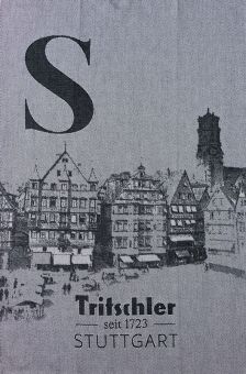 Tritschler Ross Geschirrtuch 50x70 cm Motiv Stuttgart 