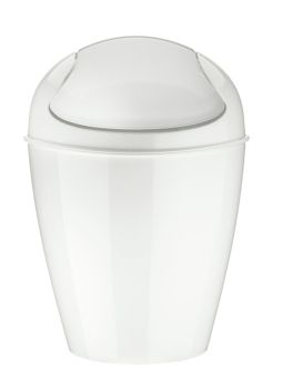 Koziol Schwingdeckeleimer 2l Del XS recycled white 