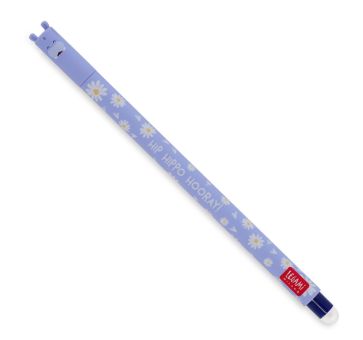 Legami Gelstift Hippo (Tinte azurblau löschbar) 