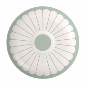 Villeroy & Boch Cappuccino-Untertasse 17,5x17,5x2,5cm Fleur Vert 
