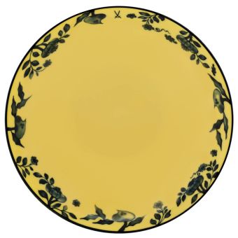 Meissen Dessertschale, Form No 41 , The Original , Gelb, Ø 18 Cm 