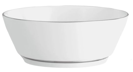 Meissen Schüssel Klein Form Vitruv Platinum Ø 14,5 cm 