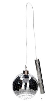 Gift Company Disco LED-Kugel 10cm silber 