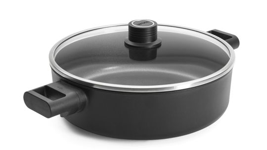 Woll Eco Logic Induktion Gusskasserolle rund inkl. Glasdeckel, 28 cm, 4,8 L 