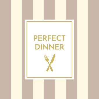 Paperproducts Servietten 33x33 cm Formart Dinner 