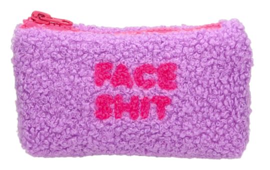 Gift Company Voyage Teddy Tasche Face Shit S lila 
