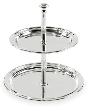Edzard Etagere Faden H 22 cm standardversilbert 
