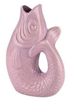 Gift Company Monsieur Carafon Fisch Vase L lavender 2,7 L 