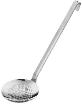 Rösle Haken Schaumlöffel flach fein gelocht 12 cm 